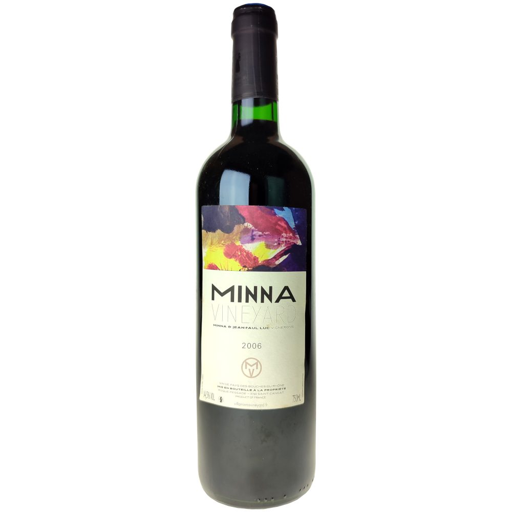 IGP des Bouches du Rhône Rouge Cuvée Minna 2006 Villa Minna Vineyard